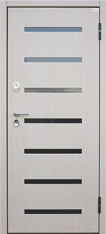 Комбинированная панель К10 на входной металлической двери