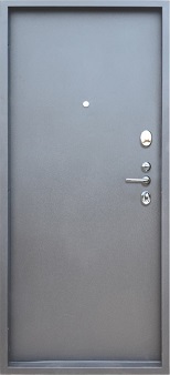 Дверь входная металлическая В-09-А. Вид изнутри.