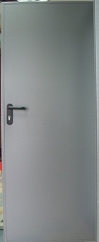 Дверь входная металлическая противопожарная EI-60. Фото- внутренняя сторона.