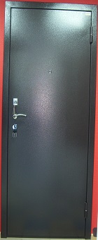 Дверь входная металлическая В-02-Б. Фото- наружная сторона.