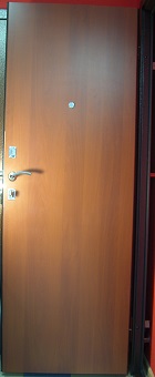 Дверь входная металлическая В-02. Фото- внутренняя сторона.