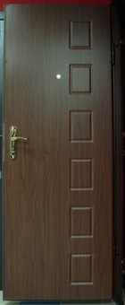 Дверь входная металлическая В-04-б. Фото- внутренняя сторона.