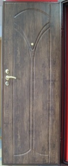 Дверь входная металлическая В-05-б. Фото- внутренняя сторона.