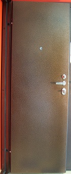 Дверь входная металлическая В-07-А. Фото- внутренняя сторона.